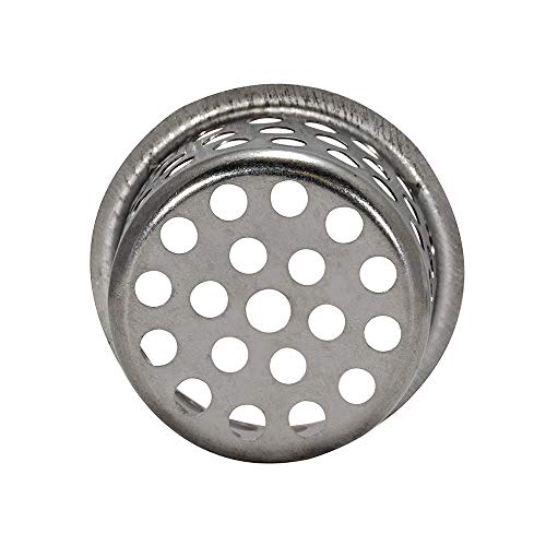 EZ-FLO 1-1/2 Inch Bathroom Tub or Sink Replacement Basket, Drain Strainer, Stainless Steel, EZ-30063