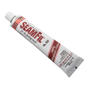 kampel seamfil dark gray 1 oz tube