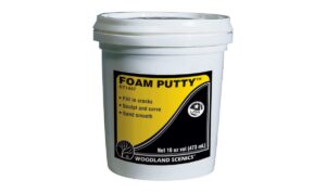 woodland scenics foam putty, pint woost1447