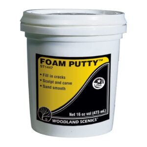 Woodland Scenics Foam Putty, Pint WOOST1447