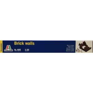 Italeri Models World War II Brick Walls Model Kit