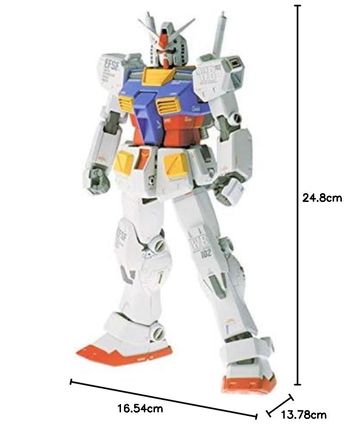 Bandai Hobby RX-78-2 Gundam Ver.KA, Bandai Master Grade Action Figure