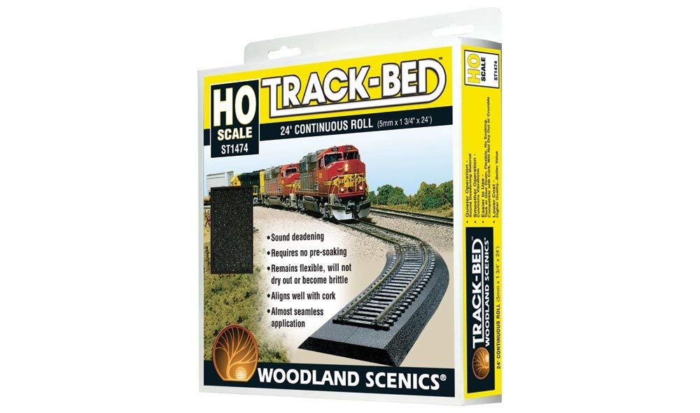 HO Track-Bed Roll, 24'