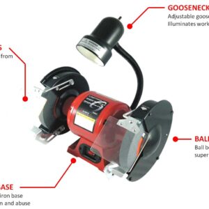 Sunex 8 inch Bench Grinder