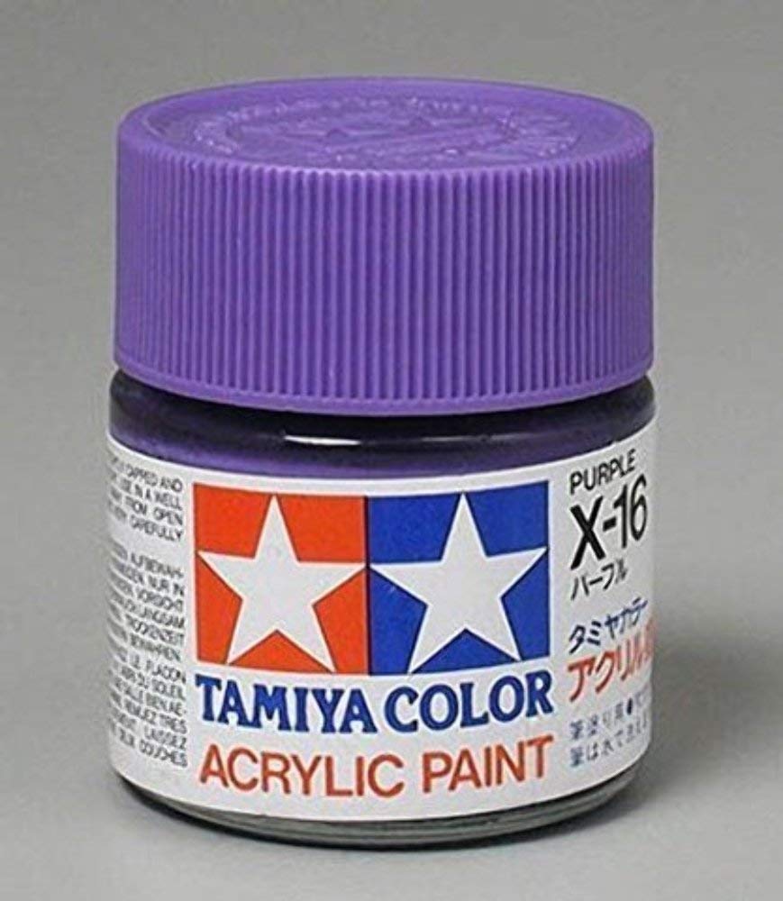 TAMIYA Acrylic X16 GlossPurple TAM81016 Plastics Paint Acrylic