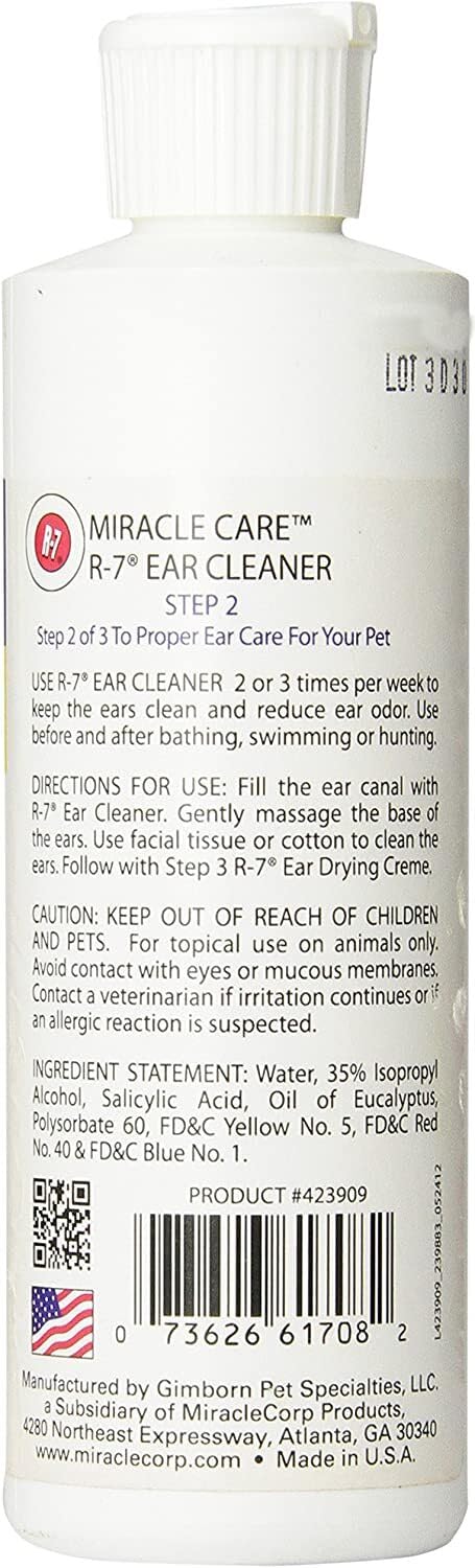 Miracle Care Ear Cleaner, 16-Ounce