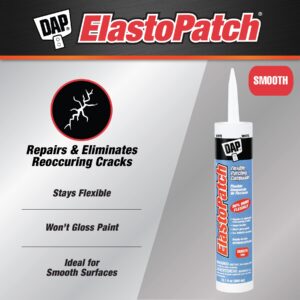 Dap 12276 Elastomeric Patch and Caulking Compound, 10.1-Ounce , White