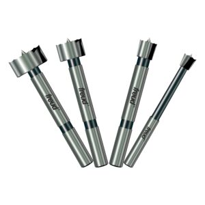 freud pb-104: 1/4" to 1" (dia.) 4 pcs. forstner bit set