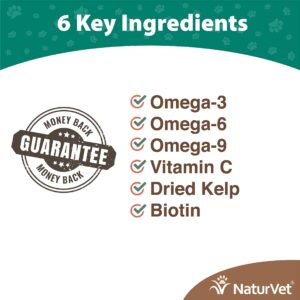 NaturVet Ultimate Skin and Coat Powder Plus Omega 3, 6 and 9 Supplement for Dogs and Cats, Powder, Made in The USA with Globally Source Ingredients 14 Ounce