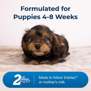 Pet-Ag Esbilac 2nd Step Puppy Weaning Food - 5 lb - Powdered Puppy Weaning Formula with DHA, Natural Milk Protein, Vitamins & Minerals for Puppies 4-8 Weeks Old - Easy to Digest