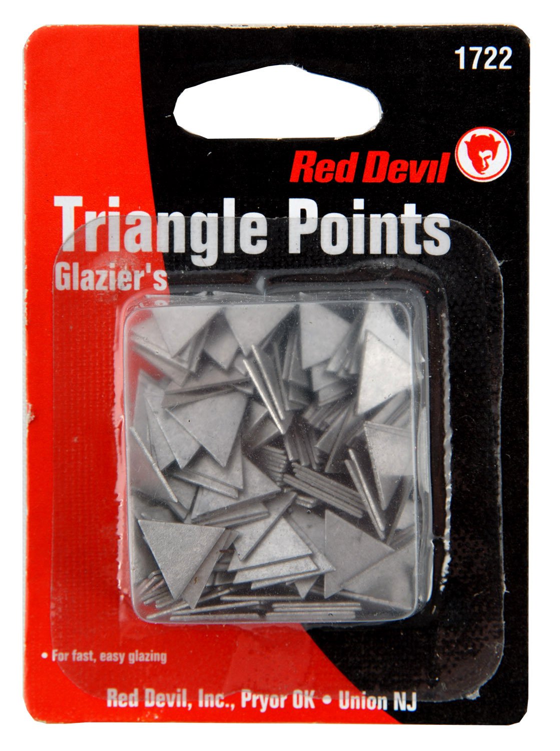 Red Devil 1722 Glazing Triangle Points, 150 Piece