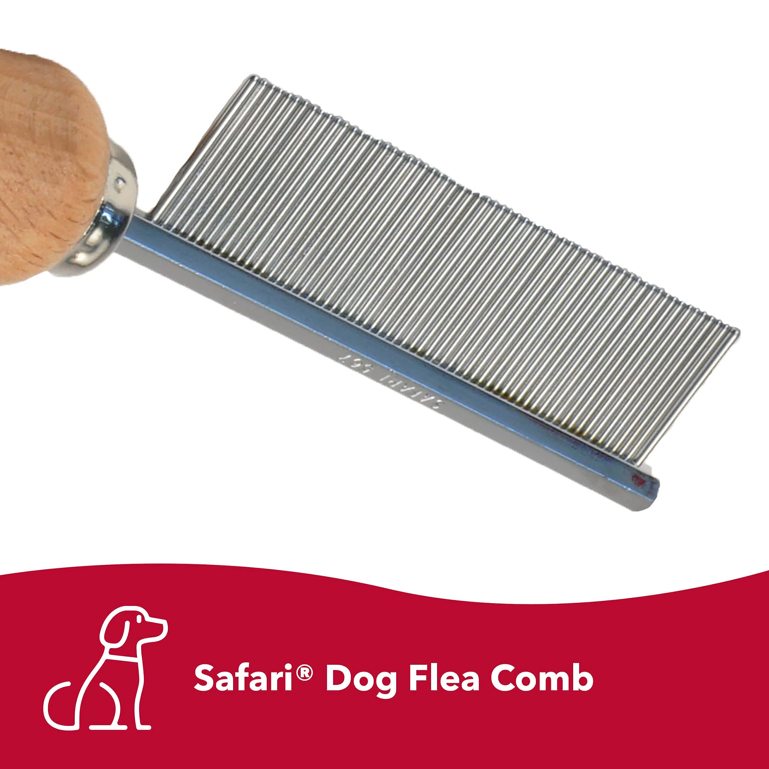 Coastal Pet - Safari - Dog Flea Comb - Dog Grooming Supplies