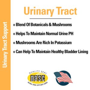 Vet Classics Urinary Tract Dog Supplement- Urinary Tract Support for Dogs, Pet Incontinence- Cranberry Dog Supplements- Chewable Tablets 120 Ct.