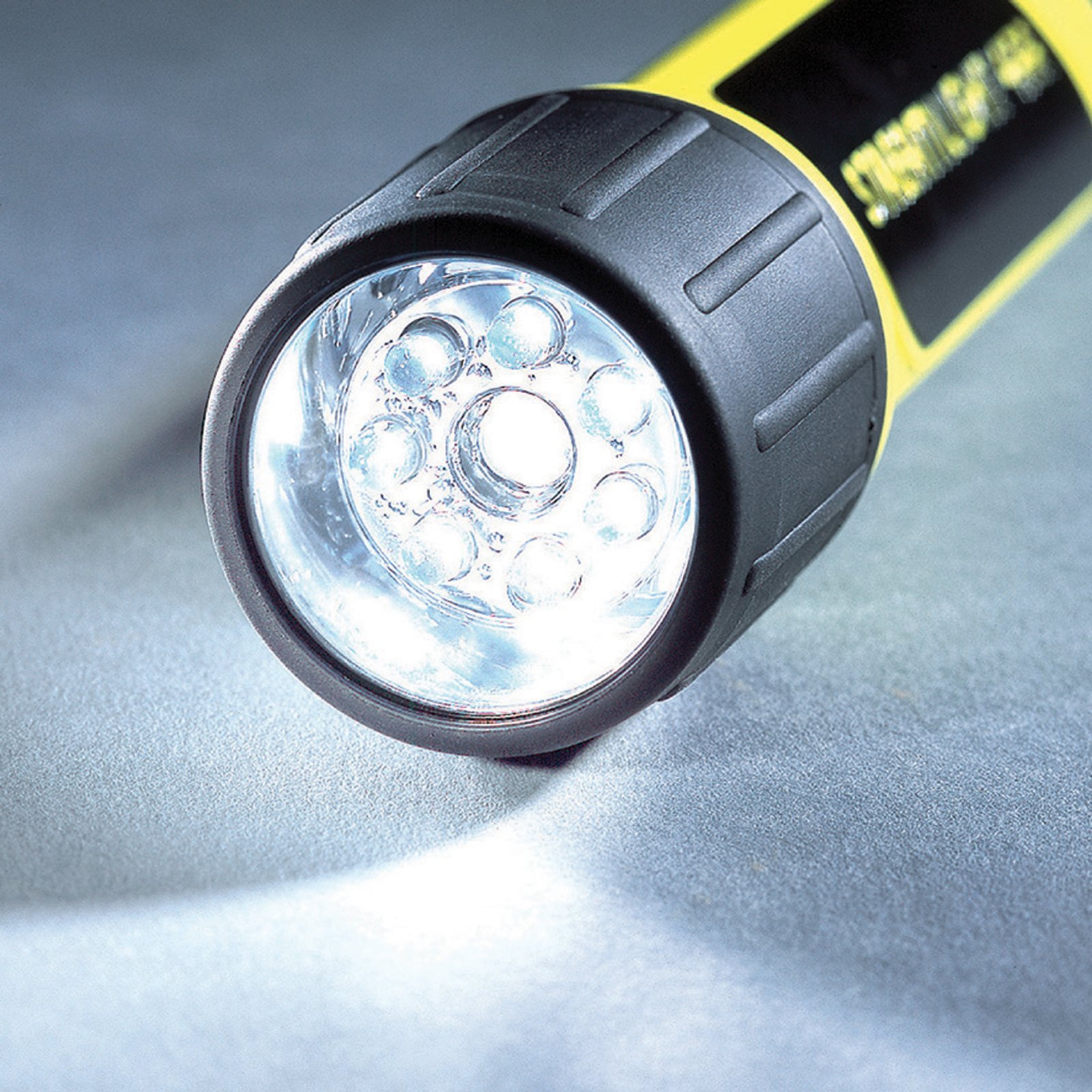 Streamlight 68200 4AA ProPolymer LED Flashlight with White LEDs, Yellow - 67 Lumens