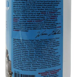 HUGS & KISSES Warren Eckstein's Four-in-One Dog Vitamin Mineral Supplement Treats