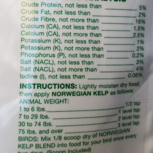 Kelp Products of Florida, Norwegian Kelp Vegetarian Blend - 1 pound