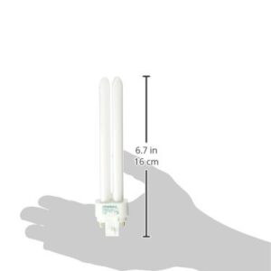 Sylvania 20669 Compact Fluorescent 4 Pin Double Tube 4100K, 26-watt