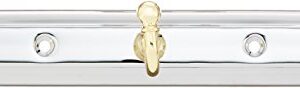 Moen 7603CB Yorkshire Robe Hook, Chrome and Polished Brass