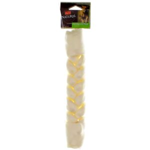 Hartz Natural Rawhide Retriever Braids, 10", 1 ea