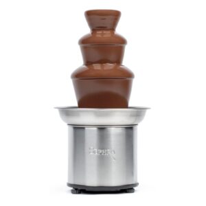 sephra select 16" home fondue fountain - 6lb capacity - serves 30-40 people