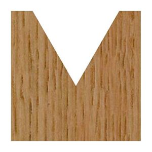 Whiteside Router Bits 1550 V-Groove 60-Degree 1/2-Inch Cutting Diameter and 7/16-Inch Point Length