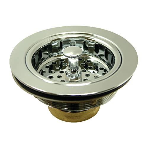 Kingston Brass KBS1001 Made to Match Basket Strainer, 4-1/2-Inch, Polished Chrome