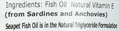 Sea Pet Omega Plus Fish Oil with Natural Vitamin E (16 oz)