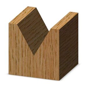 Whiteside Router Bits 1550 V-Groove 60-Degree 1/2-Inch Cutting Diameter and 7/16-Inch Point Length