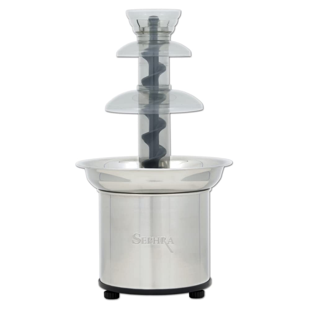 Sephra Select 16" Home Fondue Fountain - 6lb Capacity - Serves 30-40 People