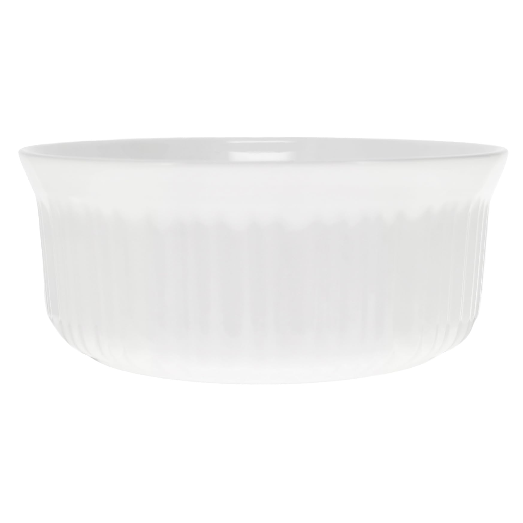 Corningware FS1 2.5 Qt /2.35L Round French White Glass Casserole Dish