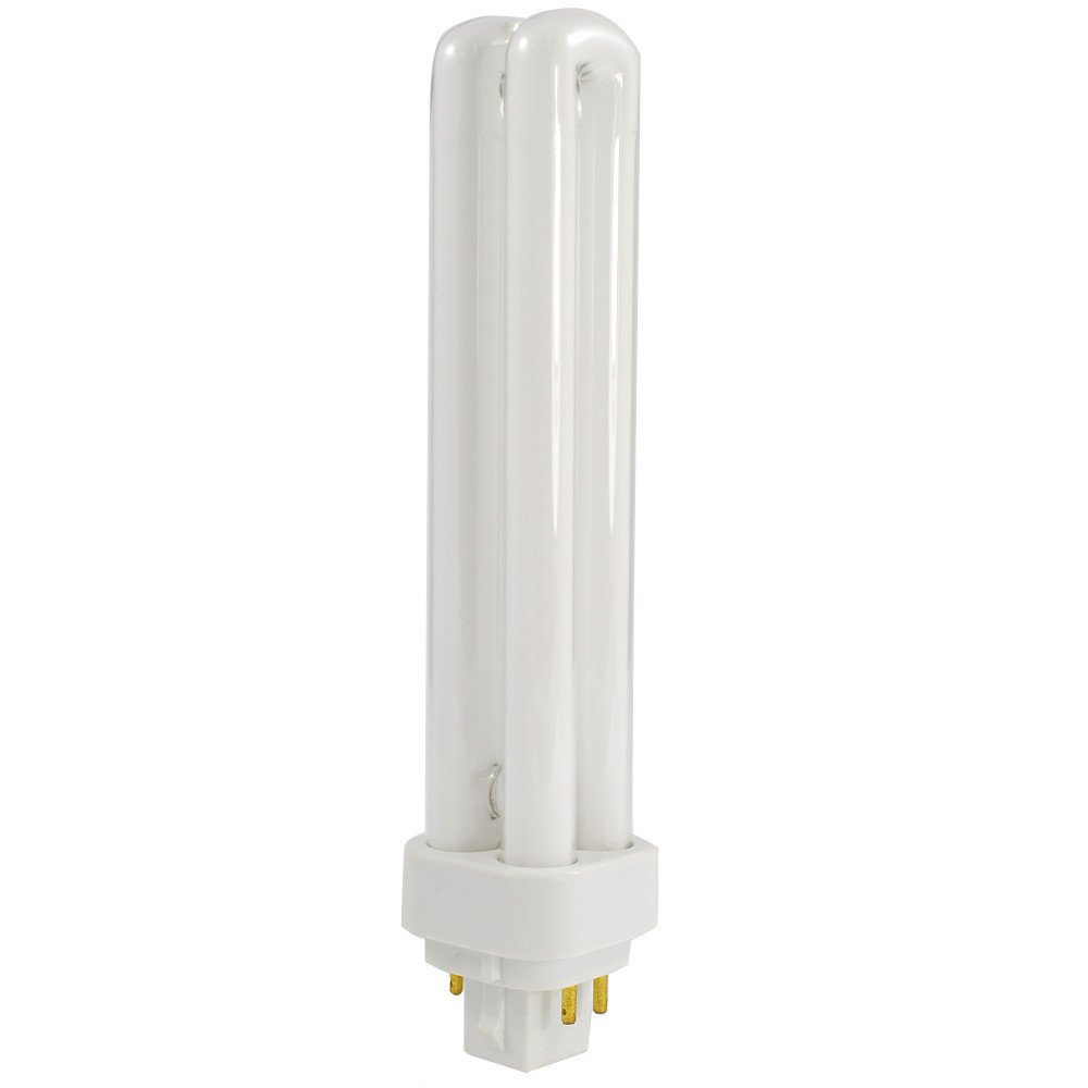 LEDVANCE Sylvania 20673 Compact Fluorescent 4 Pin Double Tube 3500K, 26-watt, 1 Count (Pack of 1)