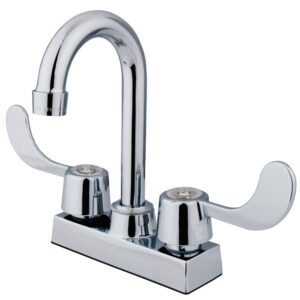 kingston brass kb451 vista bar faucet, 4 inch, polished chrome