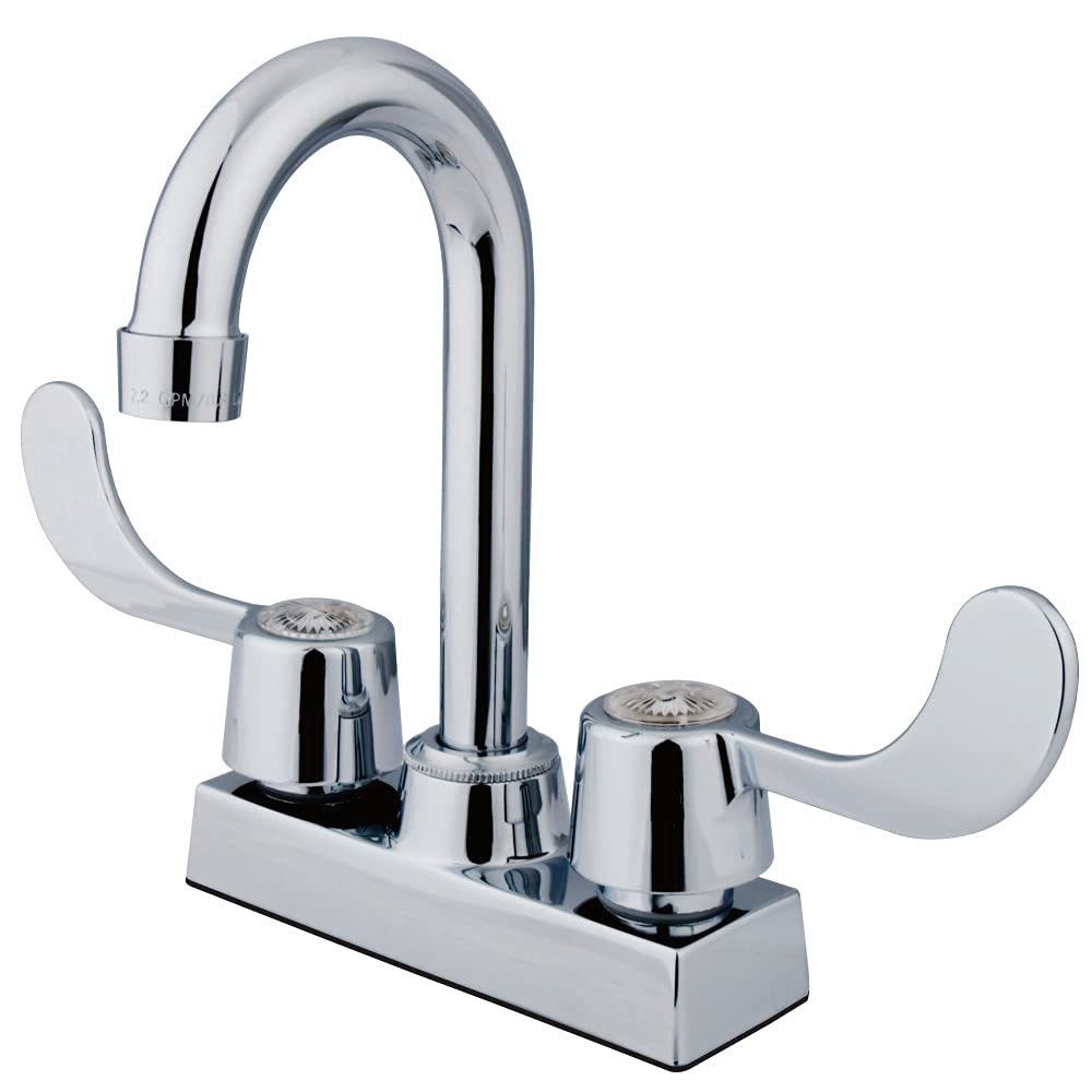 Kingston Brass KB451 Vista Bar Faucet, 4 Inch, Polished Chrome