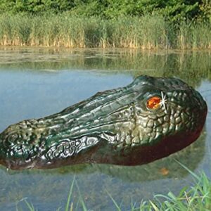 Bird-X Gator Guard® Floating Alligator Head Bird Scare with Reflective Eyes