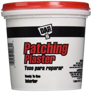 dap dap-52084-1 quart 52084 patching plaster, white, 32 fl oz