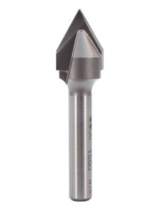 whiteside router bits 1550 v-groove 60-degree 1/2-inch cutting diameter and 7/16-inch point length