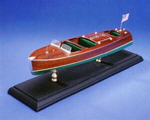 chris craft triple cockpit barrelback wooden boat kit by dumas