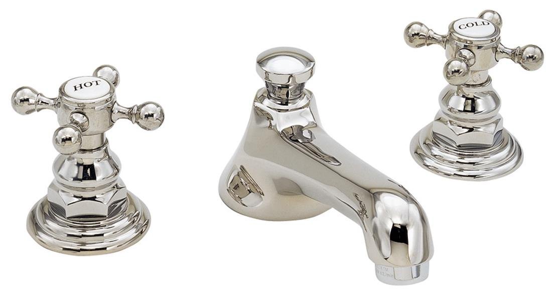 Newport Brass 920/15 920 Series Widespread Lavatory Faucet, Polished Nickel