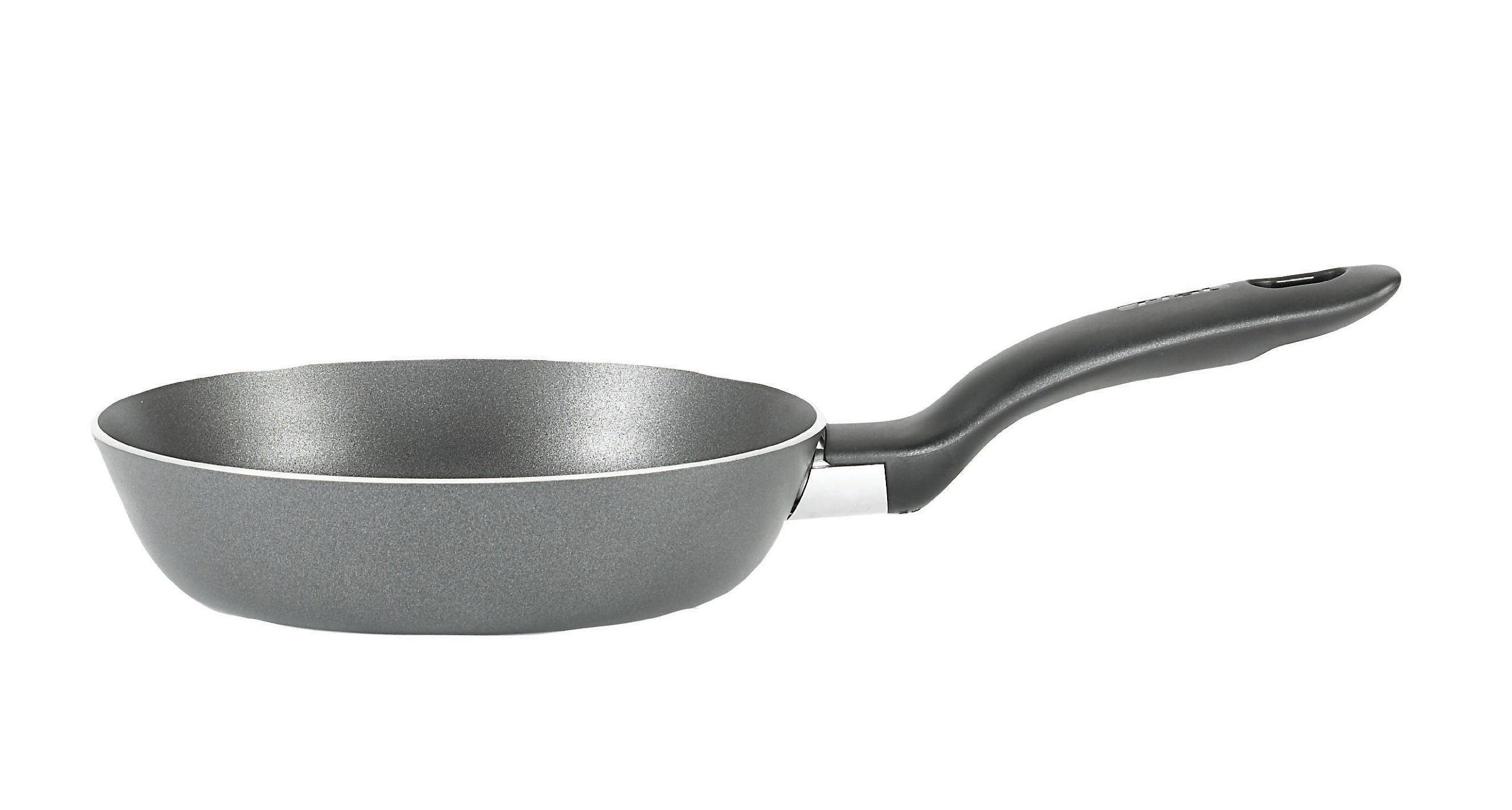 T-fal Initiatives Nonstick Fry Pan 8 Inch Oven Safe 350F Cookware, Pots and Pans, Dishwasher Safe Grey