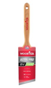 wooster 4153-2 1/2 4153-2-1/2 ultra/pro extra-firm lindbeck angle sash paintbrush, 2-1/2-inch 2-1/2" xfirm ang brush, 2.5 inch, black,purple