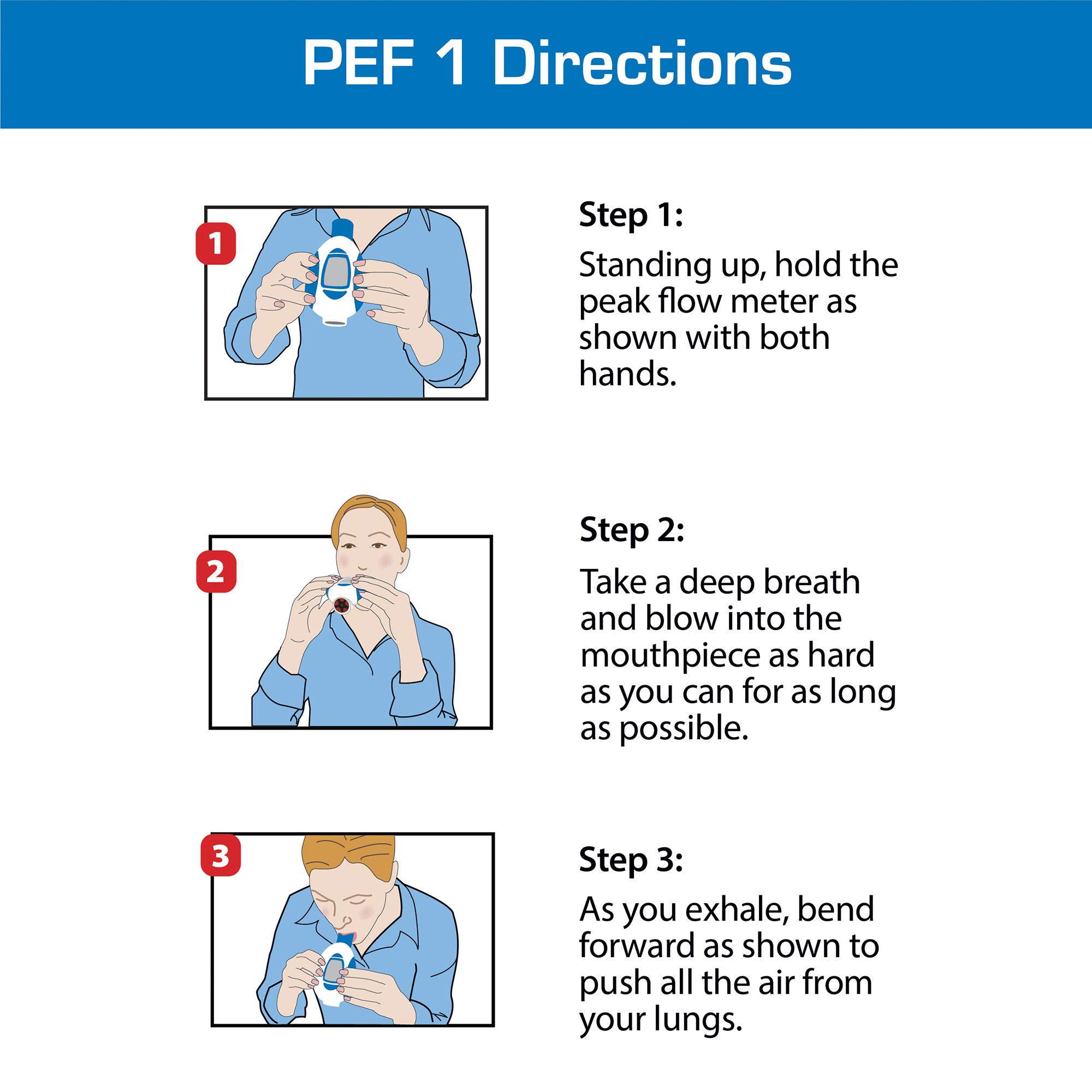 Microlife Digital Peak Flow Meter Tests PEF / FEV1 / Early Detection of Asthma Attacks | Spirometer for Kids & Adults | Perfect for Monitoring Asthma, COPD & other Lung Conditions at Home or On-the-Go