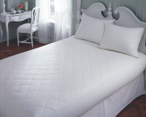 downright 100% cotton top mattress pad - calif. king- 14" depth