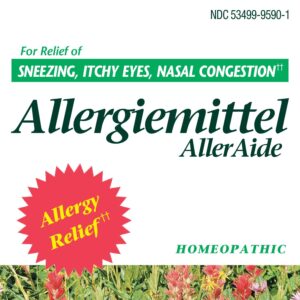 Nature's Way Boericke & Tafel Allergiemittel AllerAide, Allergy Relief††, 40 Tablets