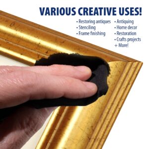 AMACO Rub n Buff Wax Metallic Finish - Rub n Buff Grecian Gold 15ml Tube - Versatile Gilding Wax for Finishing Furniture Antiquing and Restoration - Rub and Buff Colors Single Tube