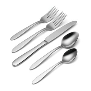 Oneida Mooncrest 20-Piece Flatware Set, Service for 4, Silver