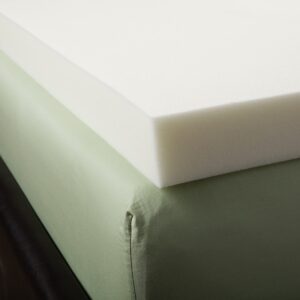 3-Inch Visco Elastic Memory Foam Mattress Topper, King