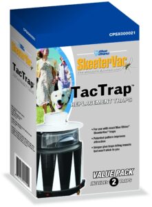 skeetervac tactrap replacements, sticky trap for mosquitoes for use with skeetervac mosquito killer - 2 pack cpsx000021