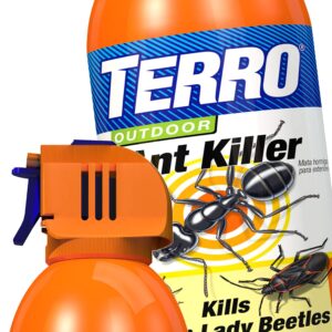 TERRO T1700 19 oz. Outdoor Ant Killer Spray, 1 Pack, Orange