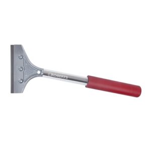 ROBERTS 4" Wide Floor and Wall Scraper and Stripper with 12" Handle