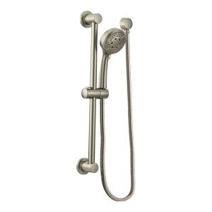 Moen A725P Round Drop Ell Handheld Shower Wall Connector, Polished Brass